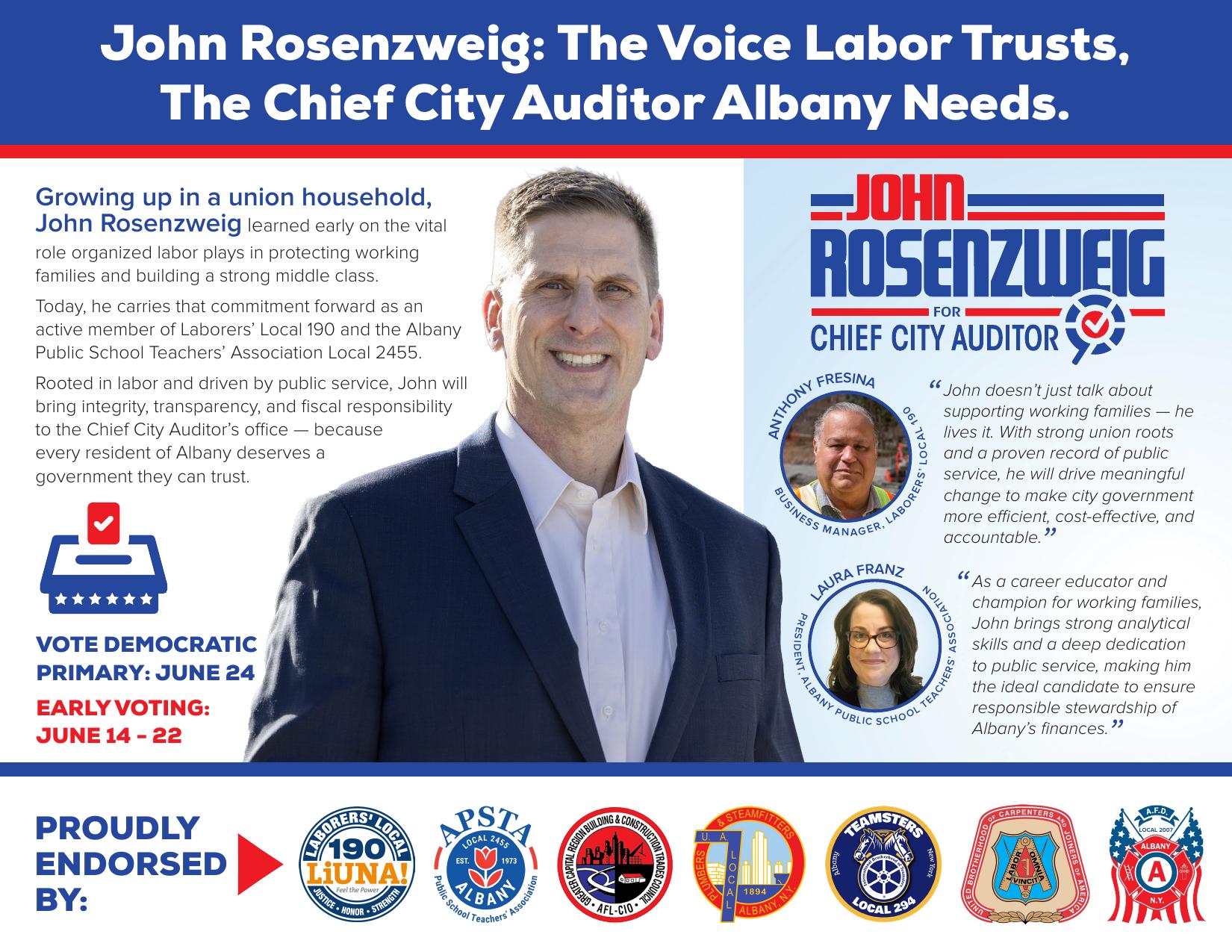 John Rosenzweig Labor Mailer Page 2