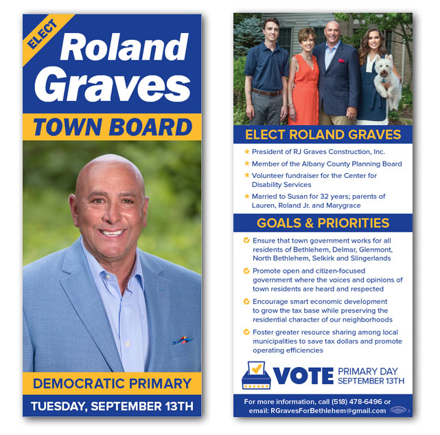 Ronald Graves Palm Card