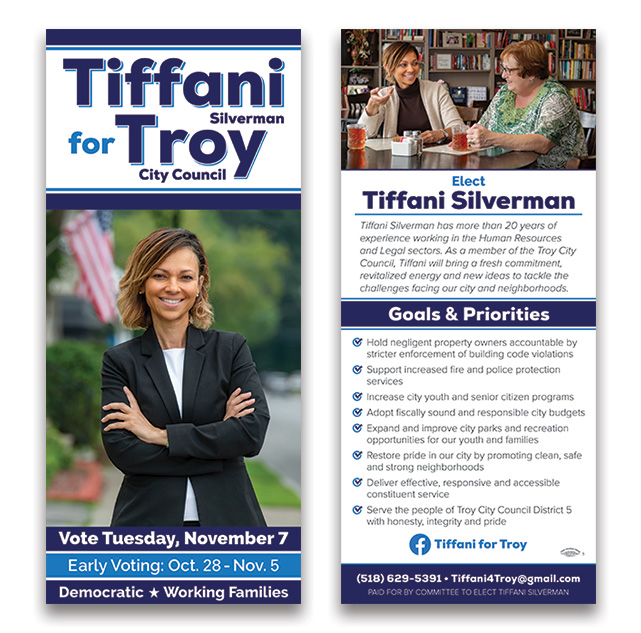 Tiffani Silverman Palm Card